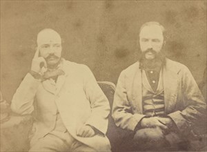 R. Simson, Esquire and D. Simson, Esquire, Both of the Bengal Civil Service; Attributed to Felice Beato English, born Italy