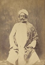 Devee Deen, Brigade; India; 1858 - 1869; Albumen silver print