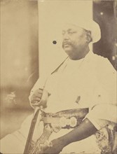 Rajah Dygbijee Singh of Moorarmow in Oudh; India; 1858 - 1869; Albumen silver print