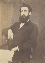 Captain Thompson, Commissioner of Sitapur in Budh, 1870; India; 1858 - 1869; Albumen silver print