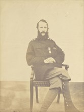 The Colonel of the Oudh Volunteers, G. Campbell, Esquire, C.S; India; 1858 - 1869; Albumen silver print