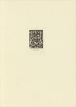 Design by Aldengräver; Édouard Baldus, French, born Germany, 1813 - 1889, Paris, France; 1866; Heliogravure; 6.7 × 4.8 cm