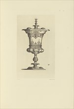 Design by Virgil Solis; Édouard Baldus, French, born Germany, 1813 - 1889, Paris, France; 1866; Heliogravure; 24.1 × 14.7 cm