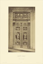 Saint Isaac, Porte de bronze; Pierre-Ambrose Richebourg, French, 1830 - 1876, Paris, France; 1859; Albumen silver print