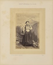 Canton d'Unterwalden; Adolphe Braun, French, 1812 - 1877, Dornach, Haut-Rhin, Alsace, France; about 1869; Albumen silver print