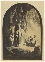 La Grande Résurrection de Lazare; Bisson Frères, French, active 1840 - 1864, Paris, France; 1858; Salted paper print