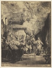 La Mort de la Vierge; Bisson Frères, French, active 1840 - 1864, Paris, France; 1858; Salted paper print; 40.5 x 31 cm