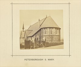 Peterborough, St. Mary; William Ball, British, active 1860s - 1870s, London, England; 1868; Albumen silver print