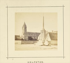 Helpston; William Ball, British, active 1860s - 1870s, London, England; 1868; Albumen silver print
