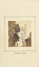 Thorney Abbey; William Ball, British, active 1860s - 1870s, London, England; 1868; Albumen silver print