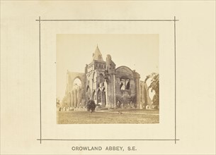 Crowland Abbey; William Ball, British, active 1860s - 1870s, London, England; 1868; Albumen silver print