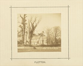 Fletton; William Ball, British, active 1860s - 1870s, Old Fletton, Cambridgeshire, England; 1868; Albumen silver print