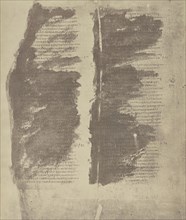 Folio 165, Recto; Roger Fenton, English, 1819 - 1869, London, England; 1856; Salted paper print