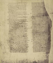 Folio 165, Verso; Roger Fenton, English, 1819 - 1869, London, England; 1856; Salted paper print