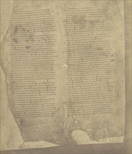 Folio 169, Recto; Roger Fenton, English, 1819 - 1869, London, England; 1856; Salted paper print