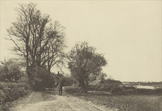 The Farm by the Broad. Norfolk; Peter Henry Emerson, British, born Cuba, 1856 - 1936, London, England; 1888; Photogravure
