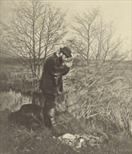 At the Covert Corner. Norfolk; Peter Henry Emerson, British, born Cuba, 1856 - 1936, London, England; 1888; Photogravure