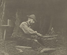 The Basket=Maker. Norfolk; Peter Henry Emerson, British, born Cuba, 1856 - 1936, London, England; 1888; Photogravure; 24.4 x 29