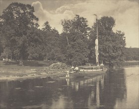 The River Bure at Coltishall; Peter Henry Emerson, British, born Cuba, 1856 - 1936, London, England; 1886; Platinum print