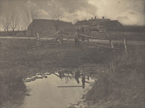 A Marsh Farm; Peter Henry Emerson, British, born Cuba, 1856 - 1936, London, England; 1886; Platinum print; 21.7 x 28.7 cm