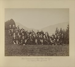 Water Commissioners at Royal Cottage, Loch Katrine; Thomas Annan, Scottish,1829 - 1887, Glasgow, Scotland; negative 1876; print