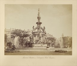 Memorial Fountain in Kelvingrove Park, Glasgow; Thomas Annan, Scottish,1829 - 1887, Glasgow, Scotland; 1877; Albumen silver