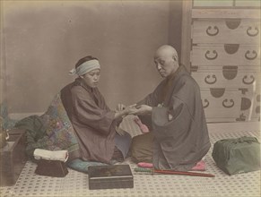 Doctor; Kusakabe Kimbei, Japanese, 1841 - 1934, active 1880s - about 1912, Japan; 1870s - 1890s; Hand-colored Albumen silver