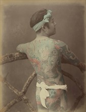 Japanese Tattoo; Kusakabe Kimbei, Japanese, 1841 - 1934, active 1880s - about 1912, or Baron Raimund von Stillfried, Austrian