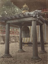 Korean Bell at Nikko; Kusakabe Kimbei, Japanese, 1841 - 1934, active 1880s - about 1912, Nikko, Japan; 1870s - 1890s