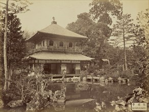 Ginkakugi; Charles T. Scowen, English, 1852 - 1948, Japan; 1870s - 1890s; Albumen silver print