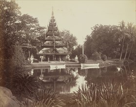 Pagoda, Eden Garden; Kolkata, India; 1870s - 1890s; Albumen silver print
