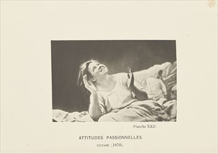 Attitudes Passionnelles Extase, 1876, Paul-Marie-Léon Regnard, French, 1850 - 1927, Paris, France; negative 1876; print 1878