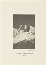 Attitudes Passionnelles Menace; Paul-Marie-Léon Regnard, French, 1850 - 1927, Paris, France; 1878; Photogravure; 10.3 × 6.6 cm