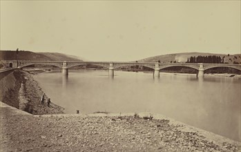 Givors. Viaduc; Édouard Baldus, French, born Germany, 1813 - 1889, France; about 1861; Albumen silver print