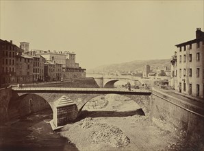 Vienne. St Colombe; Édouard Baldus, French, born Germany, 1813 - 1889, France; about 1861; Albumen silver print