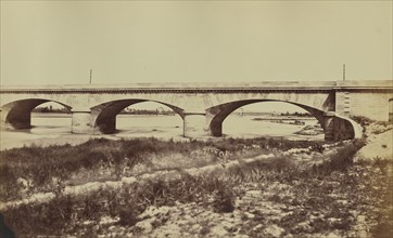 Durance. Viaduc; Édouard Baldus, French, born Germany, 1813 - 1889, France; about 1861; Albumen silver print