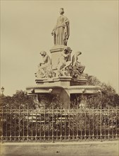 Nimes. Fontaine; Édouard Baldus, French, born Germany, 1813 - 1889, France; about 1861; Albumen silver print