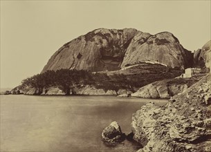 La Ciotat. Bec de l'Aigle; Édouard Baldus, French, born Germany, 1813 - 1889, France; about 1861; Albumen silver print