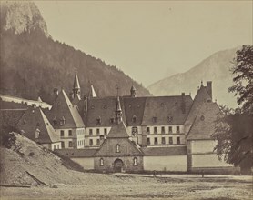 Couvent de la Grande-Chartreuse; Attributed to Adolphe Braun, French, 1811 - 1877, Isère, France; 1865; Albumen silver print