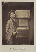 The Organ Grinder; Oscar Gustave Rejlander, British, born Sweden, 1813 - 1875, Great Britain; about 1862 - 1868; Albumen silver