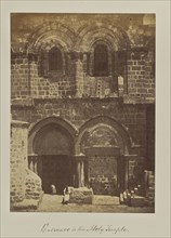 Entrance of the Holy Temple; Reverend George Wilson Bridges, English, born Australia, 1788 - 1863, Jerusalem, Israel Palestine