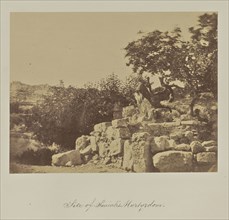 Site of Isaiah's. Martyrdom; Reverend George Wilson Bridges, English, born Australia, 1788 - 1863, Jerusalem, Israel, Palestine