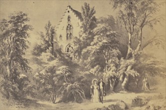 Rosenau, the birth place of Prince Albert; about 1865; Albumen silver print