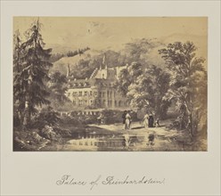 Palace of Reinhardstein; about 1865; Albumen silver print