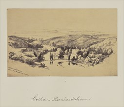 Gotha, Reinhardtsbrunn; about 1865; Albumen silver print