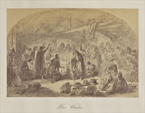 The Wake; about 1865; Albumen silver print