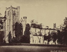 Dunkeld Cathedral; Dunkeld, Great Britain; about 1865; Albumen silver print
