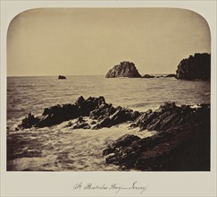 St. Bretodes Bay - Jersey; Robert Howlett, British, 1831 - 1858, Jersey, Great Britain; about 1858; Albumen silver print