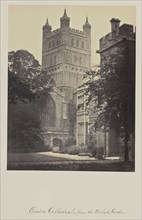 Exeter Cathedral - from the Bishop's Garden; Attributed to Francis Bedford, English, 1815,1816 - 1894, Exeter, Great Britain
