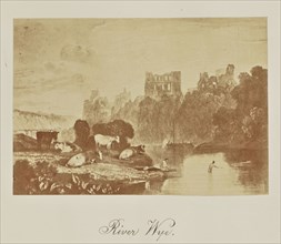 River Wye; Caroline Bertolacci, British, born 1825, active 1860s - 1890, about 1863; Albumen silver print